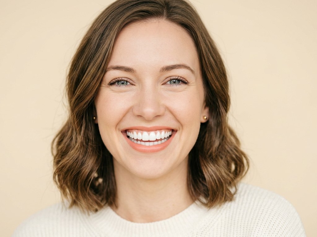 Sonrisa blanca y luminosa tras un blanqueamiento dental